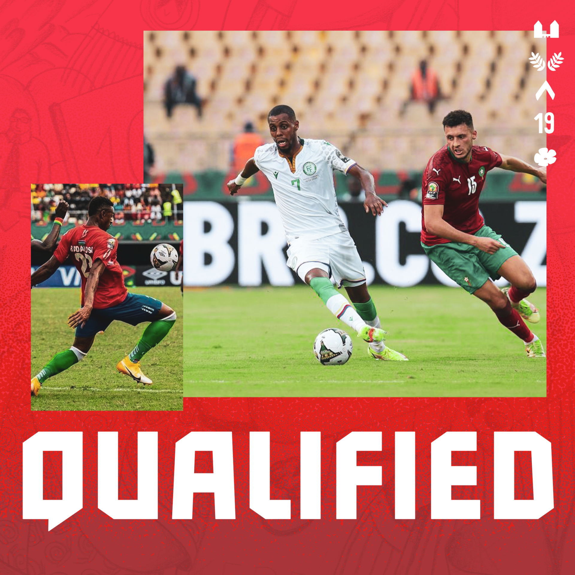 QUALIFIED AFRICA CUP