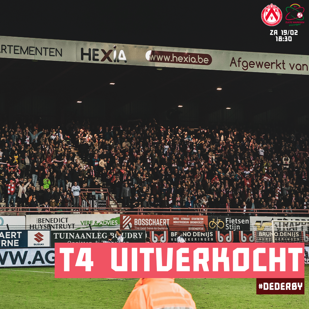 T4 Uitverkocht Derby T4 Uitverkocht Derby