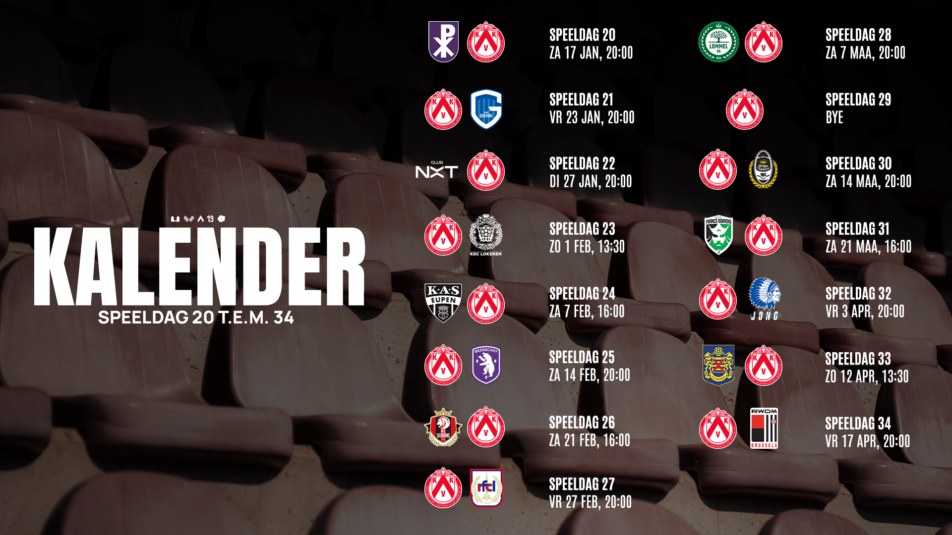 Kalender CPL 2526 16 9 Speeldag 20 34 Kalender CPL 2526 16 9 Speeldag 20 34