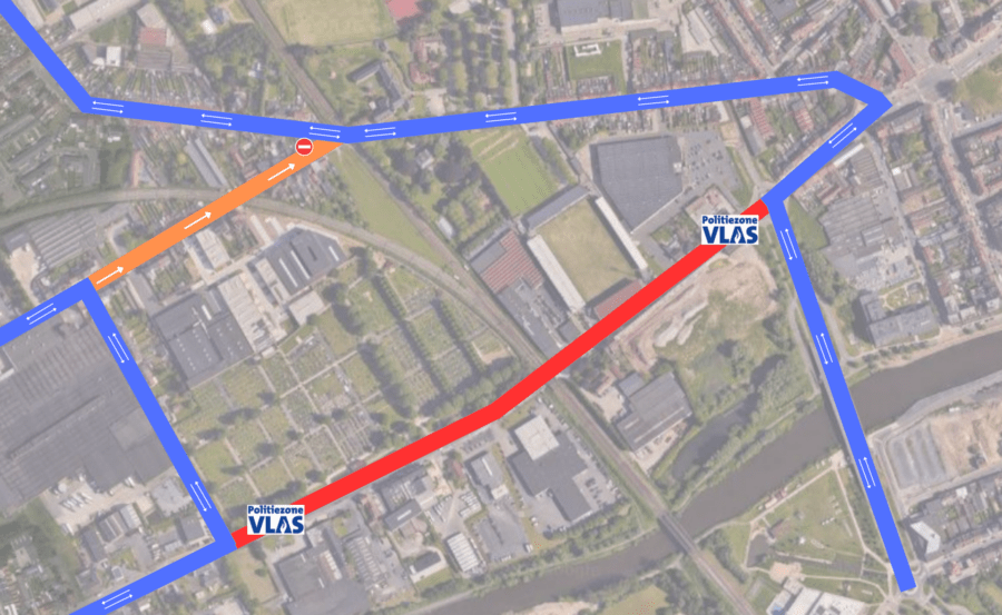 Wegomleiding — KVK – KSC Lokeren Wegomleiding — KVK – KSC Lokeren