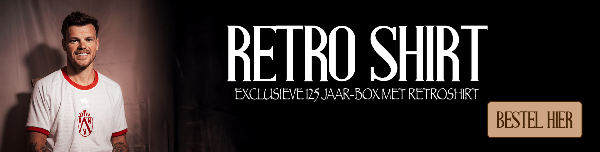 Retro Shirt 125 Jaar Banner